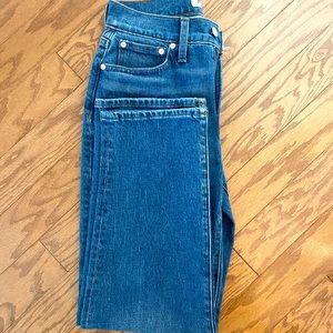 Madewell perfect vintage straight jean